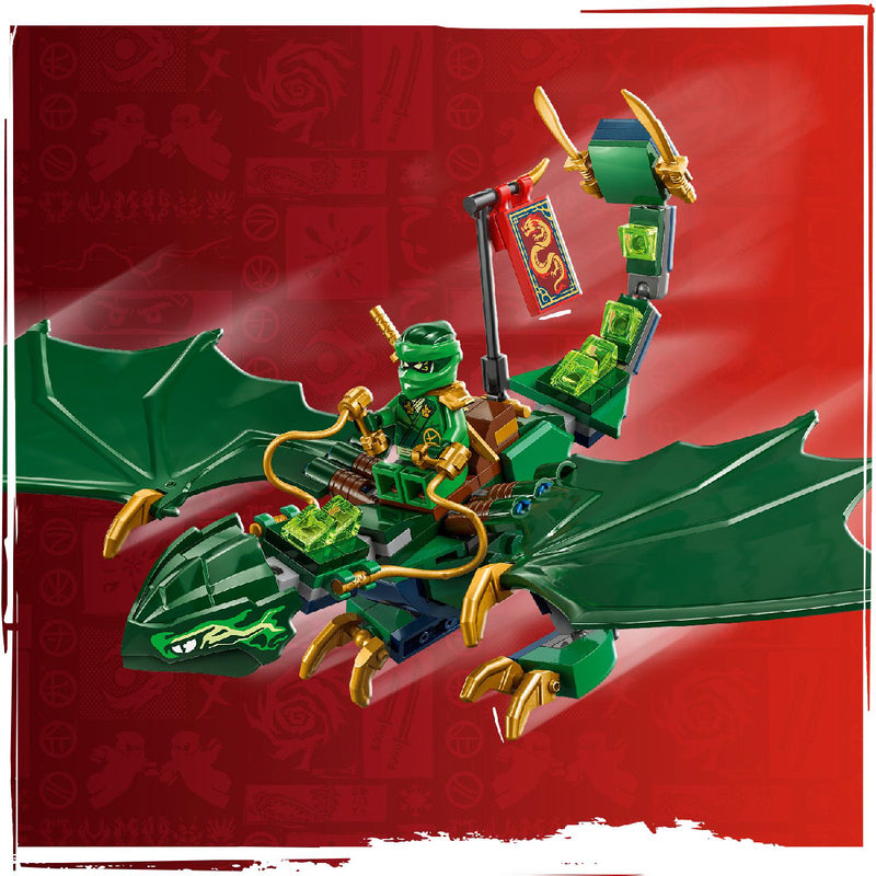 Đồ Chơi Lắp Ráp Rồng Rừng Xanh Của Lloyd LEGO NINJAGO 71829 (128 chi tiết) - ảnh 6