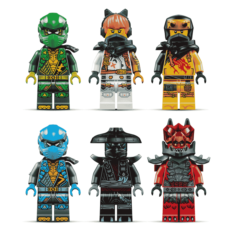 Đồ Chơi Lắp Ráp Rồng Thần Sức Mạnh Thunderfang LEGO NINJAGO 71832 (668 chi tiết) - ảnh 4