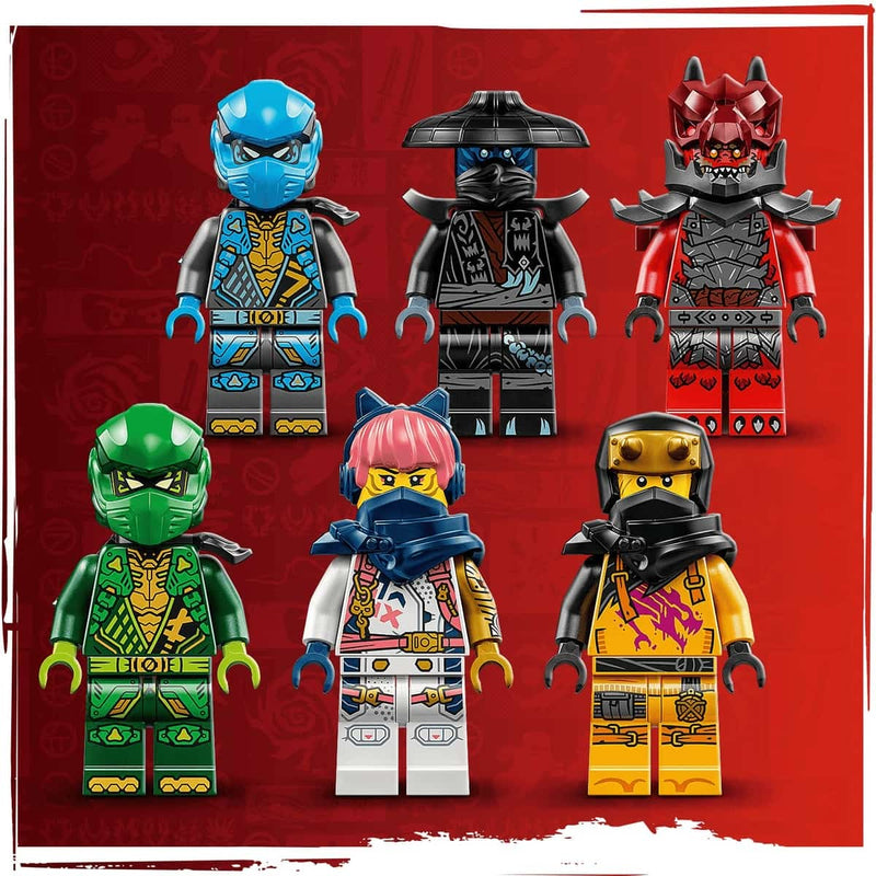 Đồ Chơi Lắp Ráp Rồng Thần Sức Mạnh Thunderfang LEGO NINJAGO 71832 (668 chi tiết) - ảnh 5