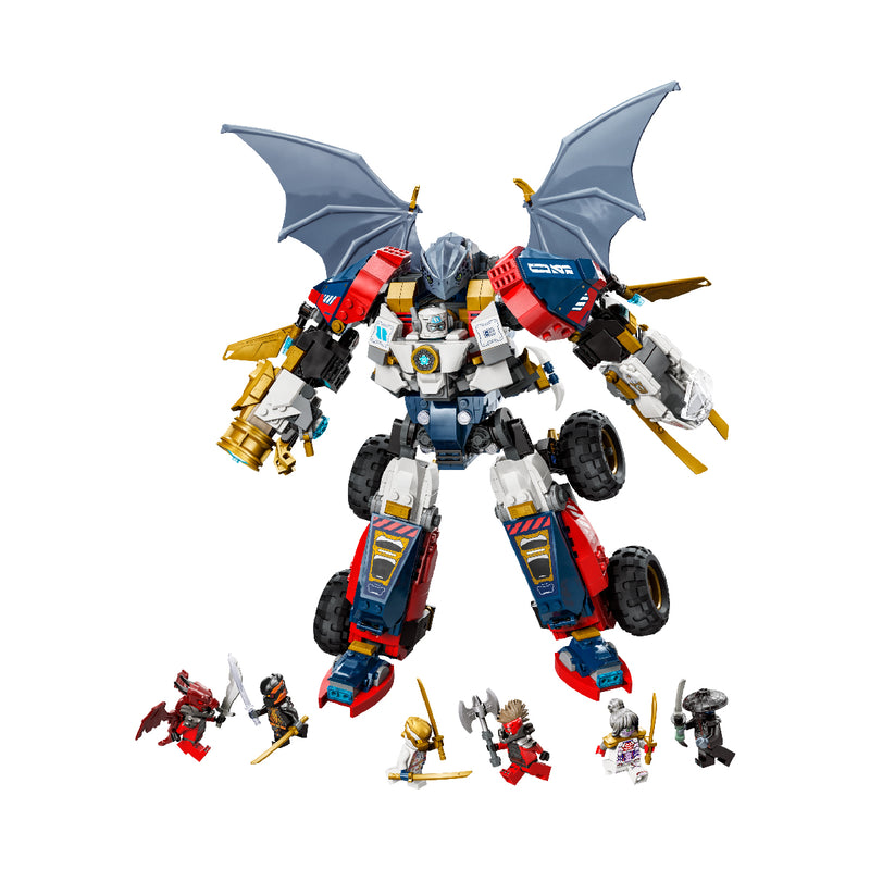 Đồ Chơi Lắp Ráp Chiến Giáp Kết Hợp Của Zane LEGO NINJAGO 71834 (1187 chi tiết) - ảnh 3