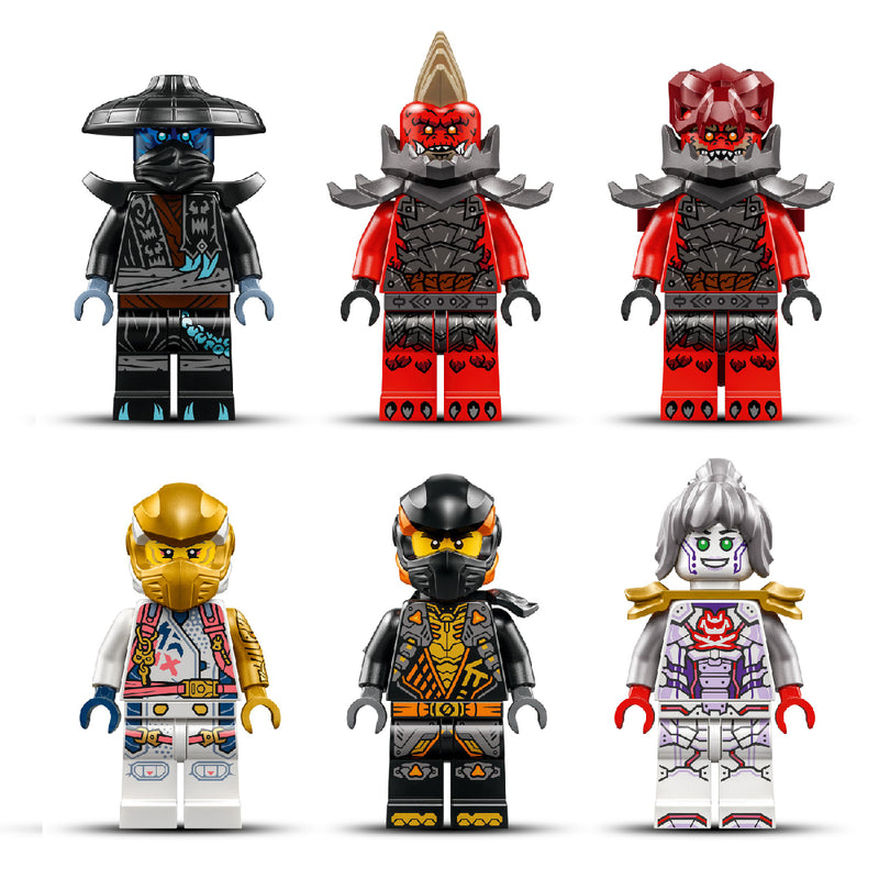 Đồ Chơi Lắp Ráp Chiến Giáp Kết Hợp Của Zane LEGO NINJAGO 71834 (1187 chi tiết) - ảnh 4