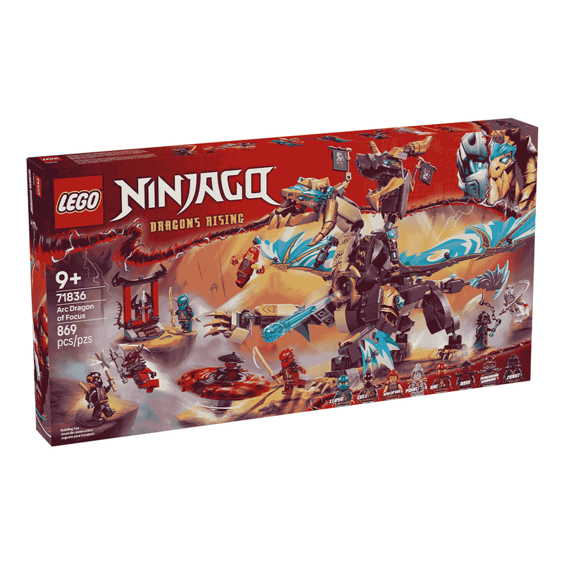Đồ Chơi Lắp Ráp Rồng Arc LEGO NINJAGO 71836 (869 chi tiết) - ảnh 2