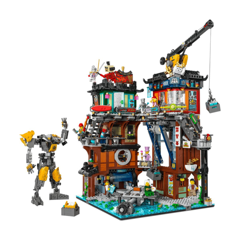 Đồ Chơi Lắp Ráp Xưởng Chế Tạo Thành Phố Ninjago® LEGO NINJAGO 71837 - ảnh 5