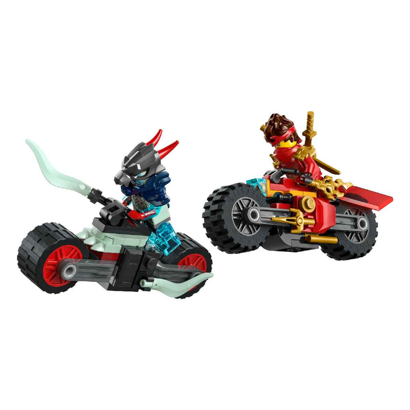 Đồ Chơi Lắp Ráp Bộ Đôi Xe Đua Tốc Độ Của Kai LEGO NINJAGO 71838 (79 chi tiết) - ảnh 3