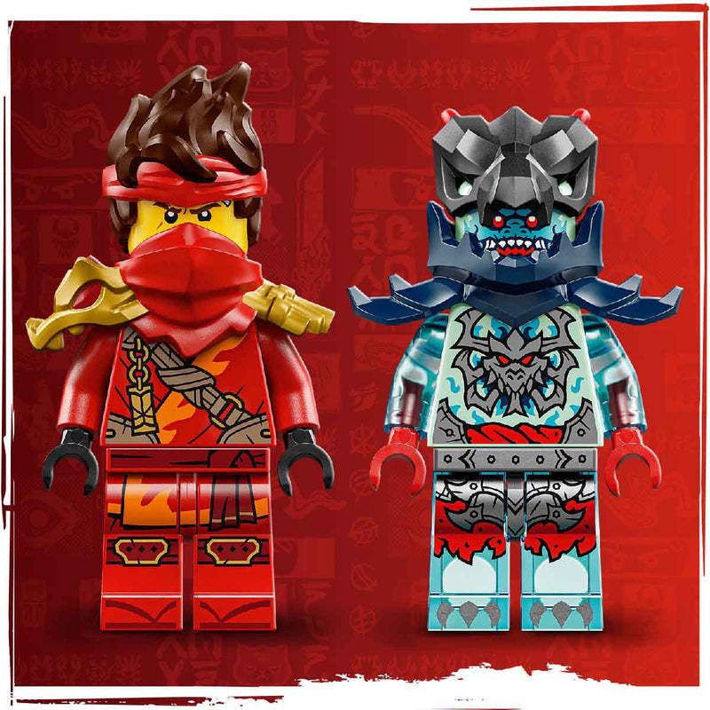 Đồ Chơi Lắp Ráp Bộ Đôi Xe Đua Tốc Độ Của Kai LEGO NINJAGO 71838 (79 chi tiết) - ảnh 6