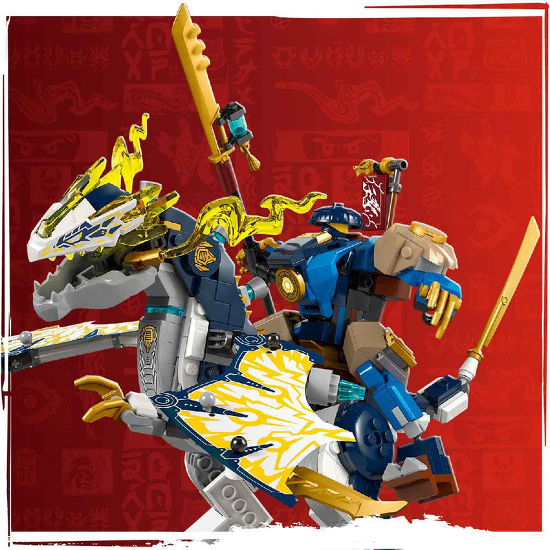 Đồ Chơi Lắp Ráp Rogue Và Cỗ Máy Rồng Chiến Đấu LEGO NINJAGO 71843 (584 chi tiết) - ảnh 6