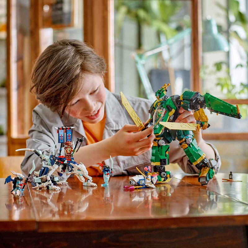 Đồ Chơi Lắp Ráp Lloyd Và Chiến Giáp Jet LEGO NINJAGO 71845 (1112 chi tiết) - ảnh 6