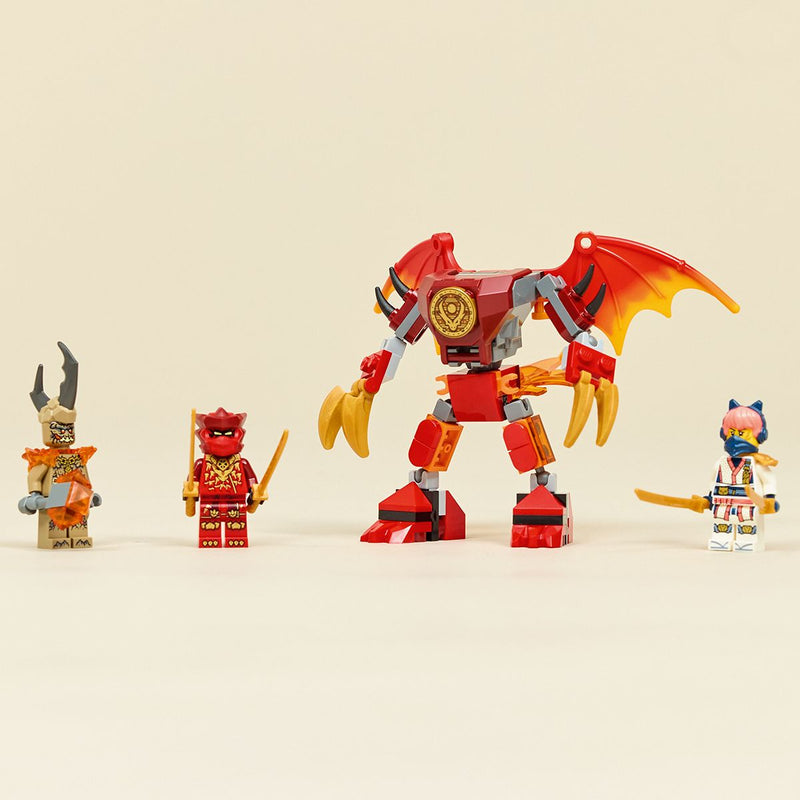 Đồ Chơi Lắp Ráp Bộ Chiến Đấu Chiến Giáp Rồng Của Kai LEGO NINJAGO 71851 (85 chi tiết) - ảnh 6