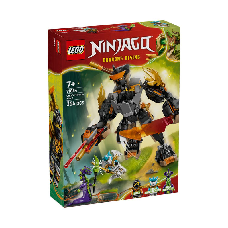Đồ Chơi Lắp Ráp Chiến Giáp Của Cole & Rồng Của Zane LEGO NINJAGO 71854 - ảnh 2