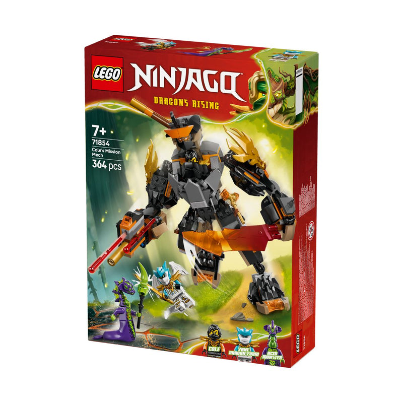 Đồ Chơi Lắp Ráp Chiến Giáp Của Cole & Rồng Của Zane LEGO NINJAGO 71854 - ảnh 3