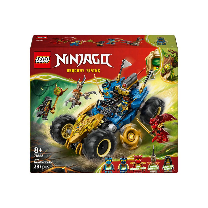 Đồ Chơi Lắp Ráp Xe Biến Hình Của Jay LEGO NINJAGO 71856 - ảnh 2