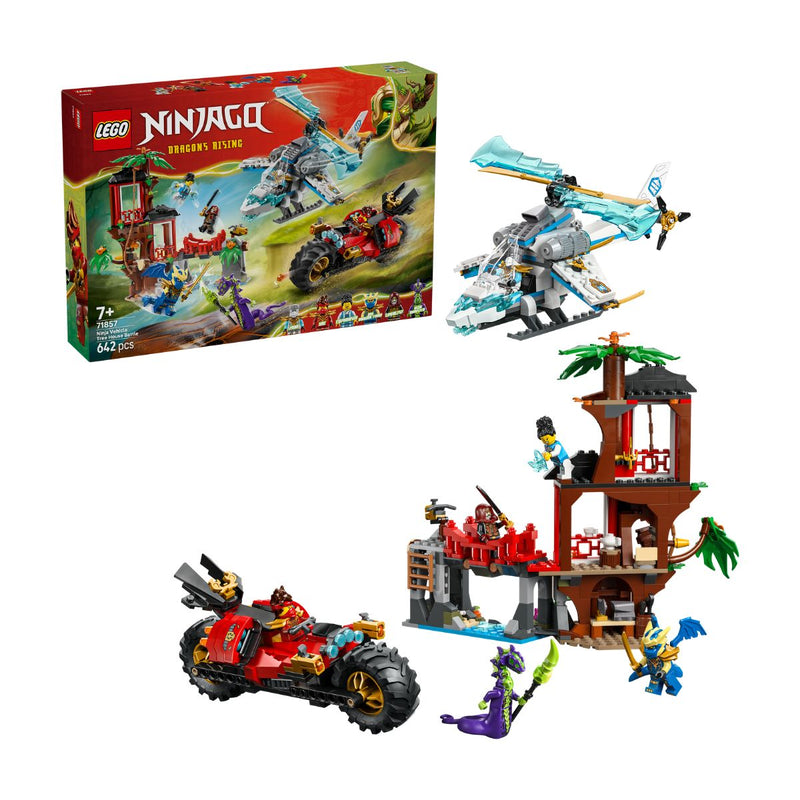 Đồ Chơi Lắp Ráp Trận Chiến Tại Nhà Cây LEGO NINJAGO 71857 (642 chi tiết)