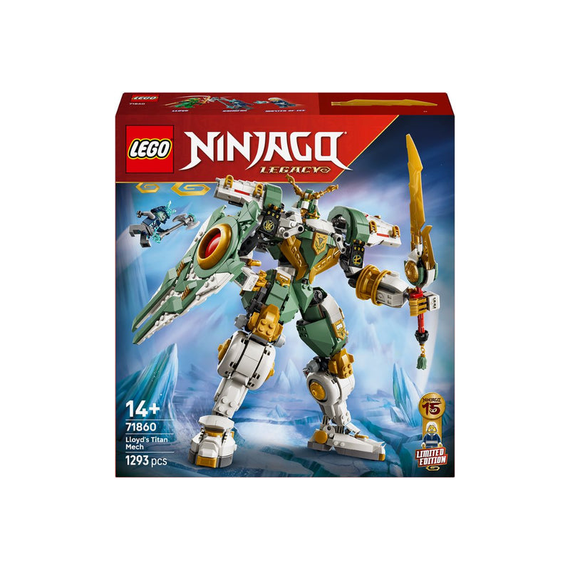Đồ Chơi Lắp Ráp Chiến Giáp Titan Của Lloyd – Kỷ Niệm 15 Năm LEGO NINJAGO 71860 (1.293 Chi Tiết) - ảnh 2