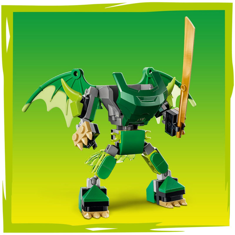 Đồ Chơi Lắp Ráp Bộ Chiến Đấu Chiến Giáp Rồng Của Lloyd LEGO NINJAGO 71862 (81 chi tiết) - ảnh 6