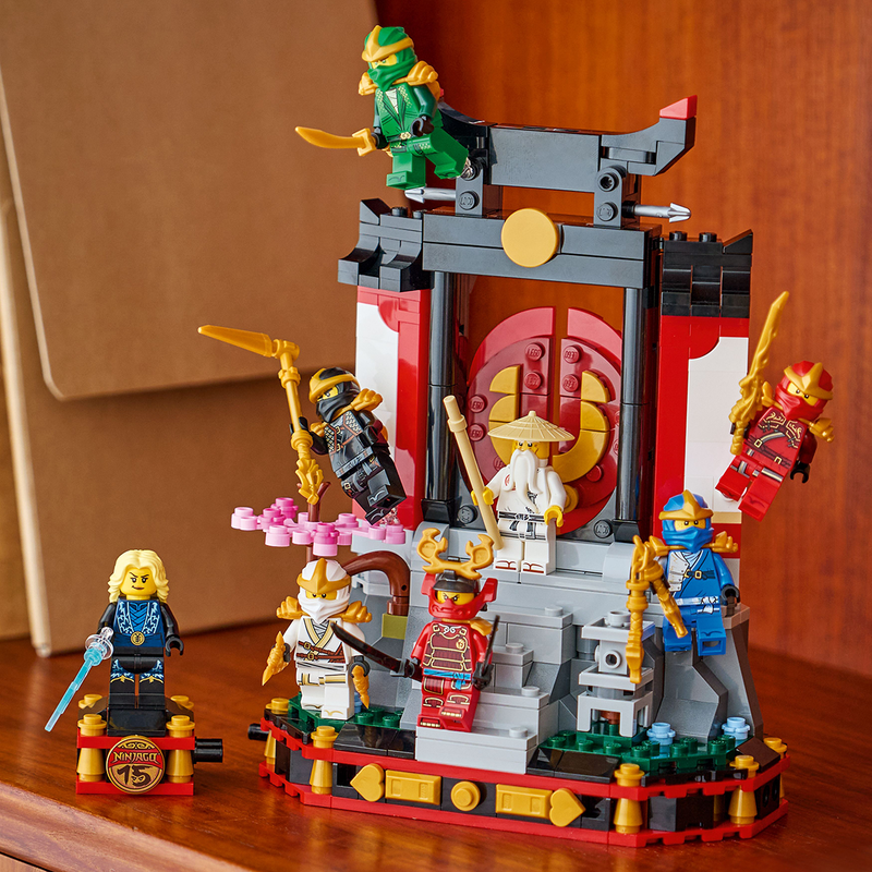 Bộ Lắp Ráp Ngôi Đền Và Các Nhân Vật Ninja – Kỷ Niệm 15 Năm LEGO NINJAGO 71866 (447 chi tiết) - ảnh 5