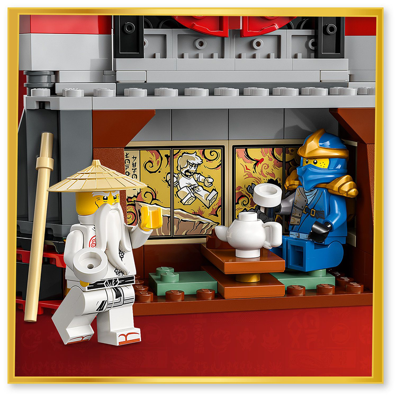 Bộ Lắp Ráp Ngôi Đền Và Các Nhân Vật Ninja – Kỷ Niệm 15 Năm LEGO NINJAGO 71866 (447 chi tiết) - ảnh 6