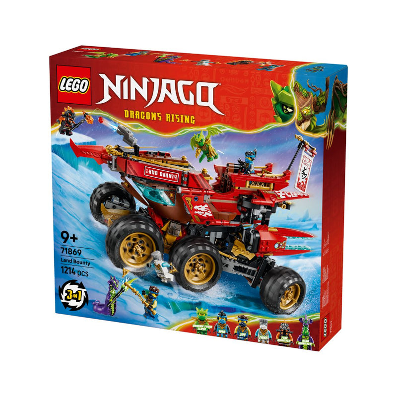 Đồ Chơi Lắp Ráp Chiến Hạm Land Bounty LEGO NINJAGO 71869 (1214 chi tiết) - ảnh 4