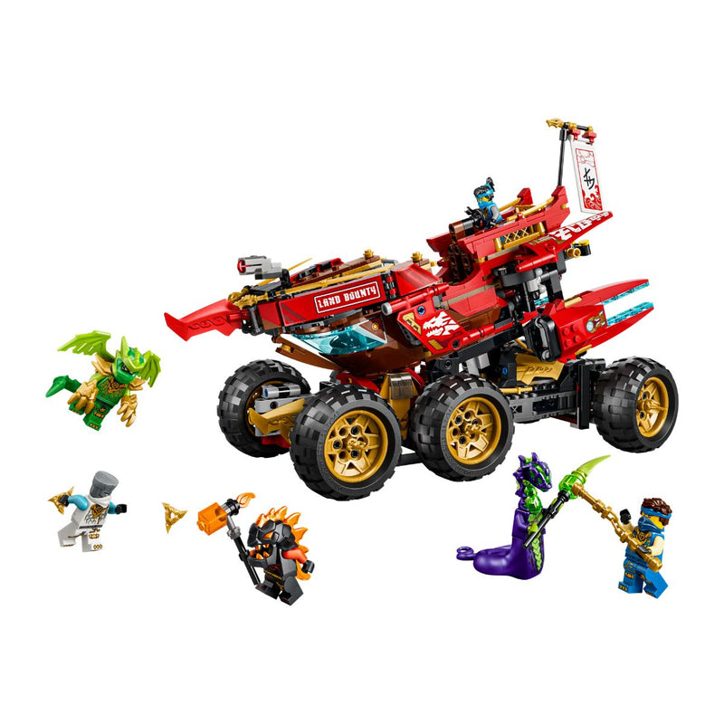 Đồ Chơi Lắp Ráp Chiến Hạm Land Bounty LEGO NINJAGO 71869 (1214 chi tiết) - ảnh 5