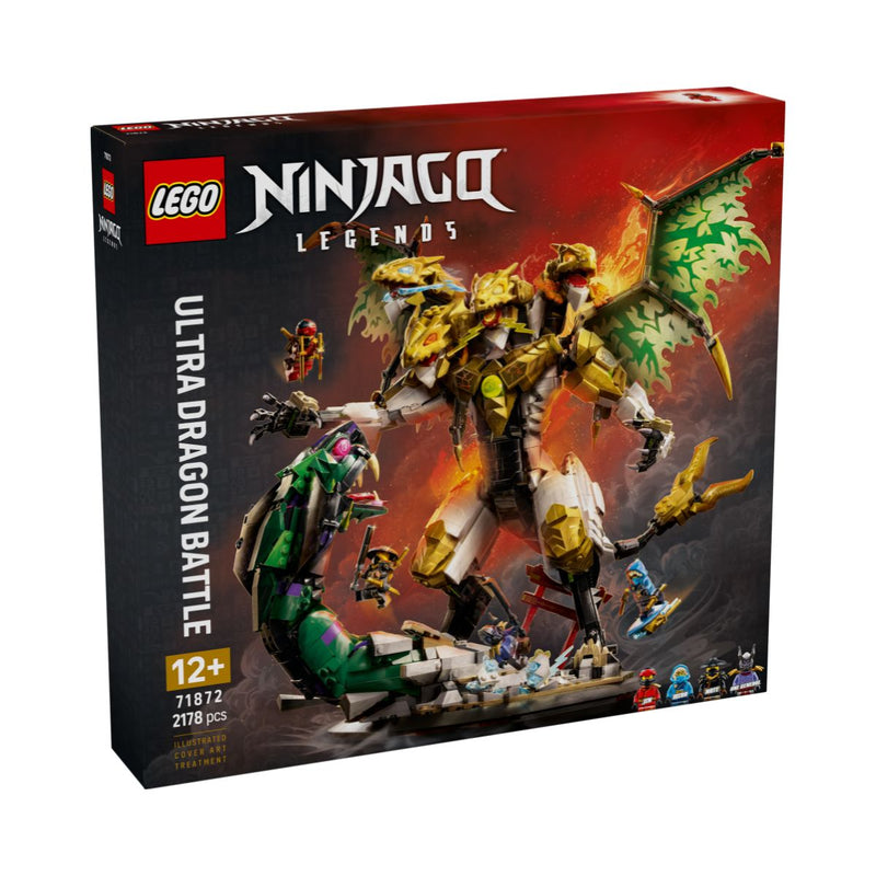Đồ Chơi Lắp Ráp Đại Chiến Rồng Tối Thượng LEGO NINJAGO 71872 (2178 chi tiết) - ảnh 2