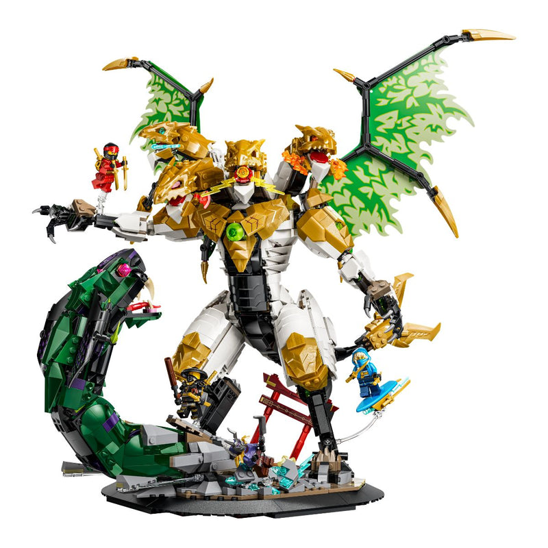 Đồ Chơi Lắp Ráp Đại Chiến Rồng Tối Thượng LEGO NINJAGO 71872 (2178 chi tiết) - ảnh 5