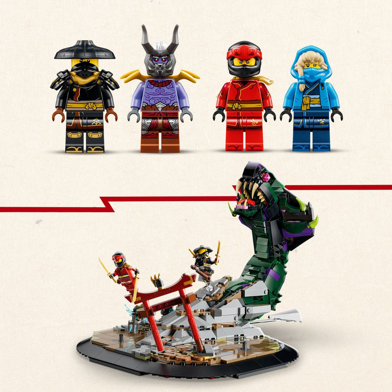 Đồ Chơi Lắp Ráp Đại Chiến Rồng Tối Thượng LEGO NINJAGO 71872 (2178 chi tiết) - ảnh 6