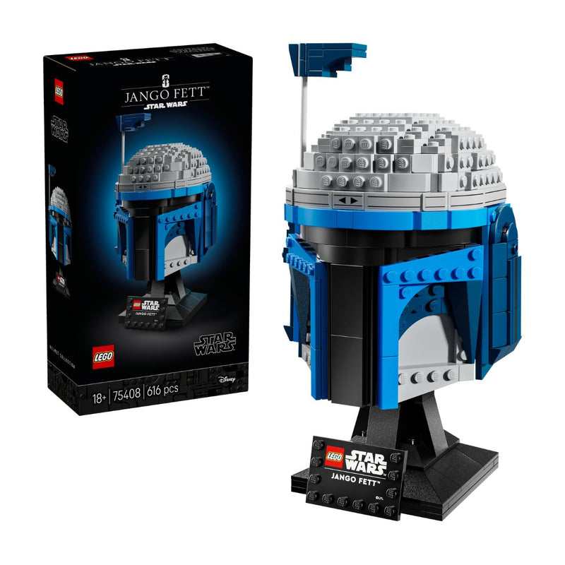 Đồ Chơi Lắp Ráp Mũ Chiến Binh Jango Fett LEGO STAR WARS 75408 (616 chi tiết)