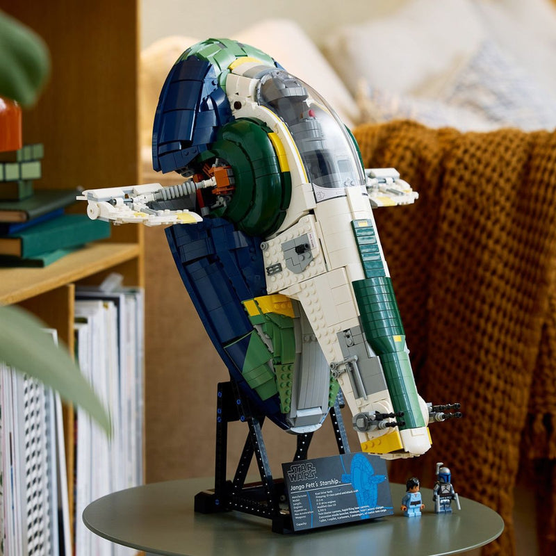 Đồ Chơi Lắp Ráp Tàu Vũ Trụ Lớp Firespray Của Jango Fett LEGO STAR WARS 75409 (2970 chi tiết) - ảnh 5
