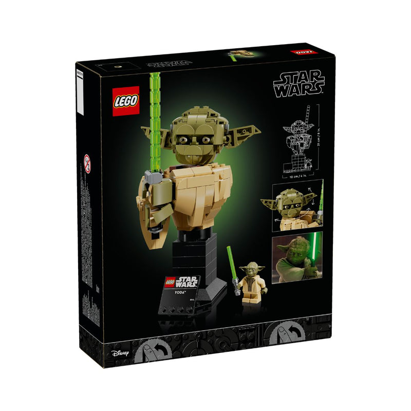 Đồ Chơi Lắp Ráp Tượng Bán Thân Yoda LEGO STAR WARS 75438 (399 Chi Tiết) - ảnh 4