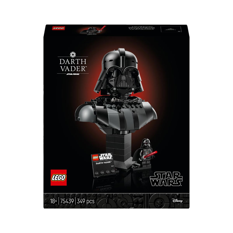 Đồ Chơi Lắp Ráp Tượng Bán Thân Darth Vader LEGO STAR WARS 75439 (349 Chi Tiết)