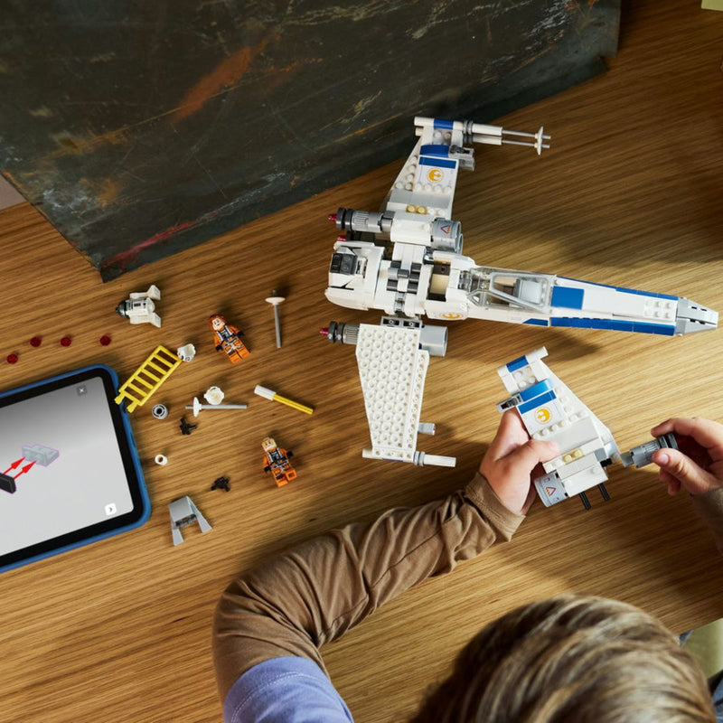 Đồ Chơi Lắp Ráp Chiến Đấu Cơ X-Wing Thuộc New Republic LEGO STAR WARS 75460 (558 Chi Tiết) - ảnh 6