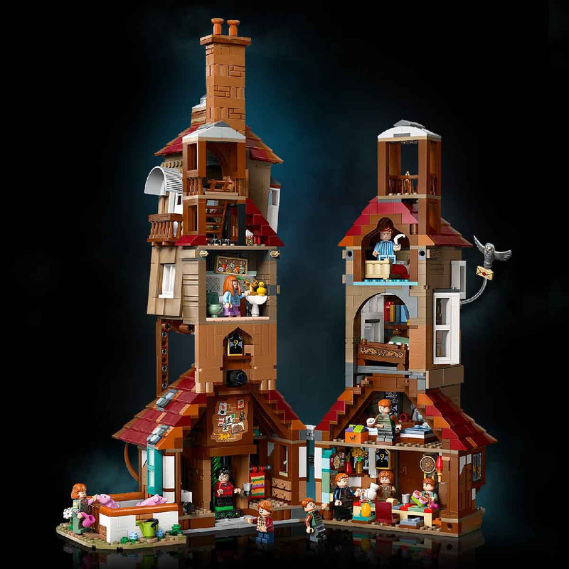 Đồ Chơi Lắp Ráp Trang Trại Hang Sóc Của Gia Đình Weasley LEGO HARRY POTTER 76437 - ảnh 4