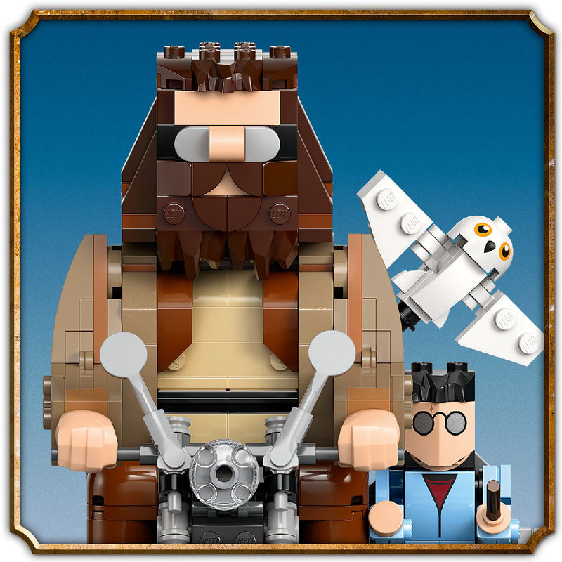 Đồ Chơi Lắp Ráp Mô Tô Bay Cùng Bác Hagrid và Harry LEGO HARRY POTTER 76443 (617 chi tiết) - ảnh 5