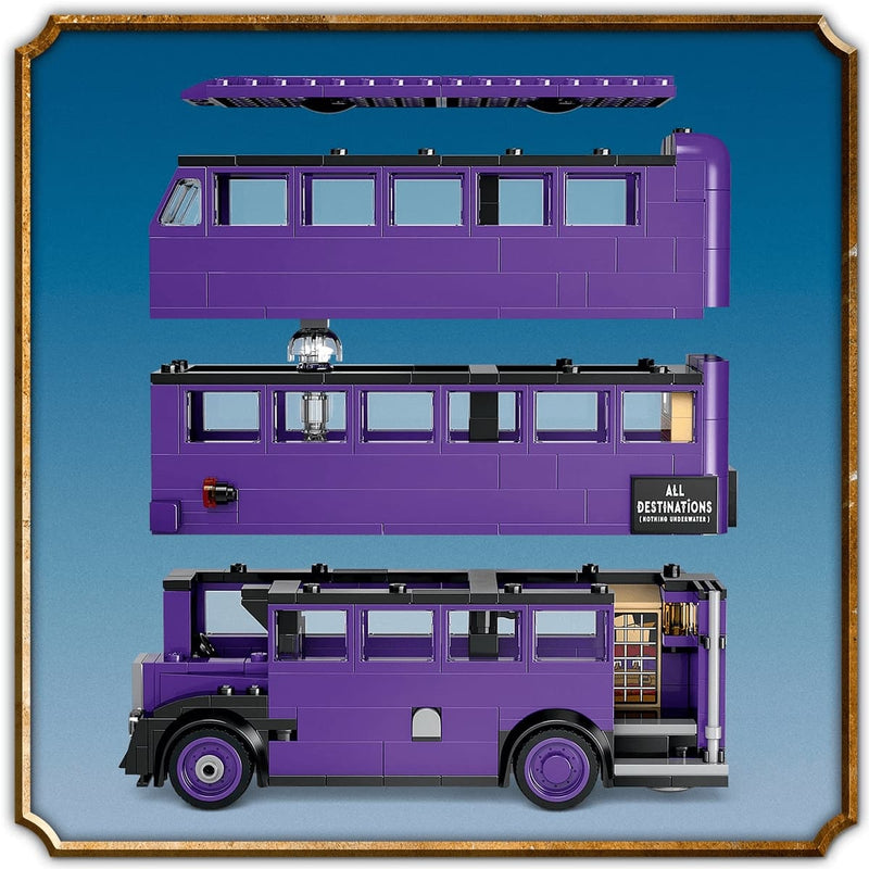 Đồ Chơi Lắp Ráp Cuộc Phiêu Lưu Xe Bus Hiệp Sĩ LEGO HARRY POTTER 76446 - ảnh 5