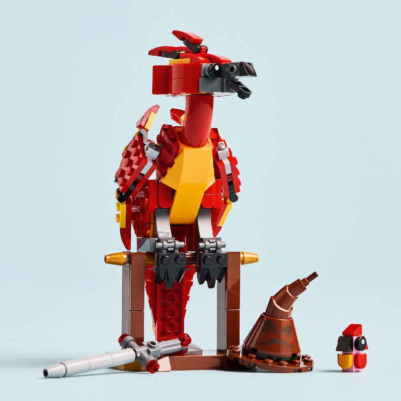 Đồ Chơi Lắp Ráp Phượng Hoàng Lửa Của Dumbledore LEGO HARRY POTTER 76448 (299 chi tiết) - ảnh 5
