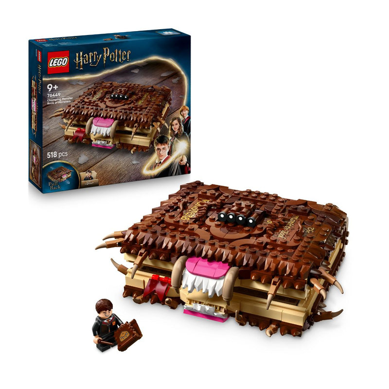 Đồ Chơi Lắp Ráp Harry Potter: Quyển Sách Quái Vật LEGO HARRY POTTER 76449 (518 chi tiết)