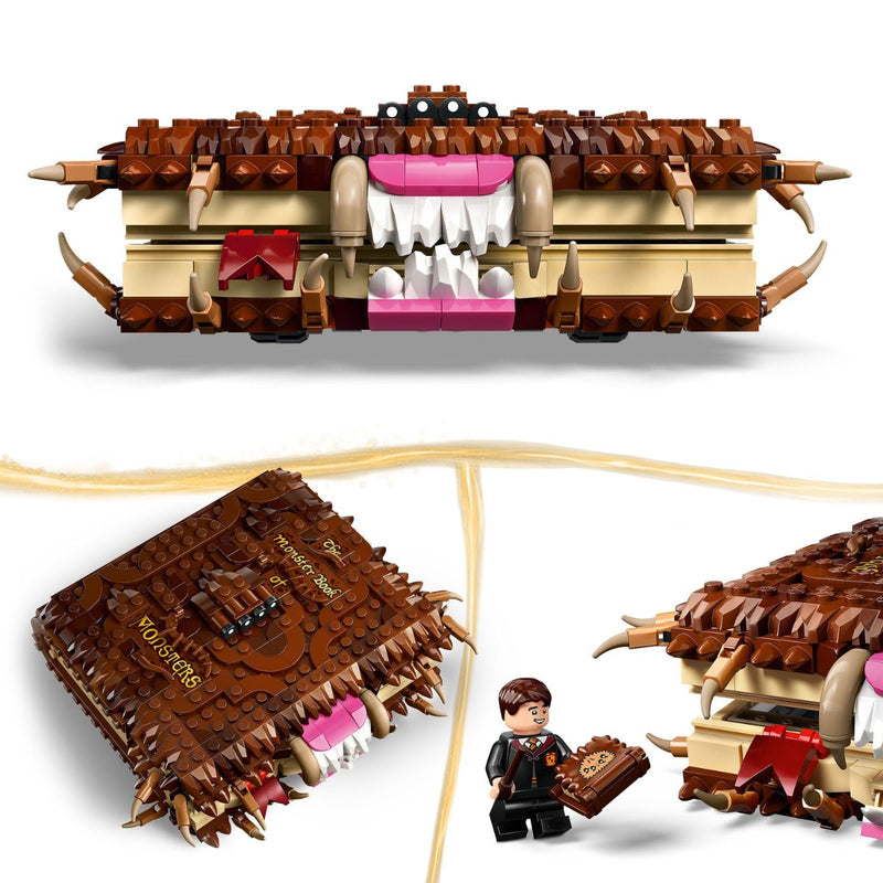 Đồ Chơi Lắp Ráp Harry Potter: Quyển Sách Quái Vật LEGO HARRY POTTER 76449 (518 chi tiết) - ảnh 5