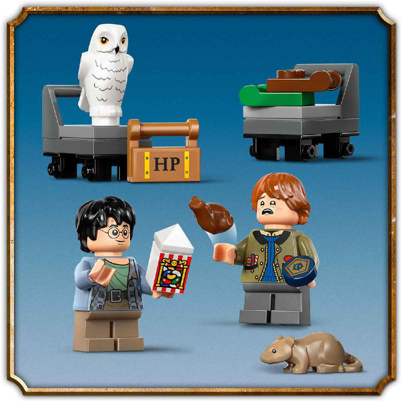 Đồ Chơi Lắp Ráp Trang Trí Kệ Sách: Tàu Tốc Hành Hogwarts LEGO HARRY POTTER 76450 (832 chi tiết) - ảnh 6