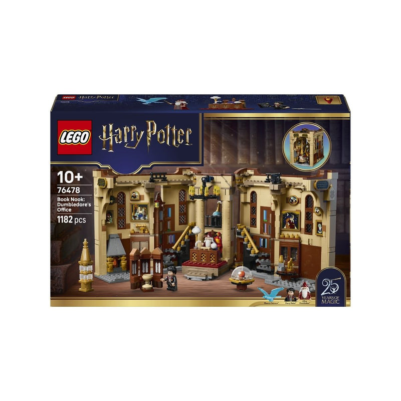 Đồ Chơi Lắp Ráp Trang Trí Kệ Sách Văn Phòng Thầy Dumbledore LEGO HARRY POTTER 76478 (1182 chi tiết) - ảnh 2