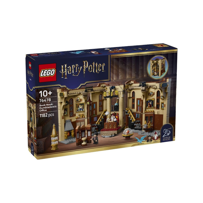 Đồ Chơi Lắp Ráp Trang Trí Kệ Sách Văn Phòng Thầy Dumbledore LEGO HARRY POTTER 76478 (1182 chi tiết) - ảnh 3