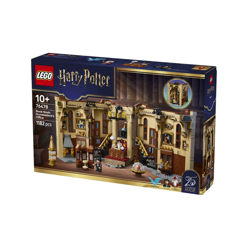 Đồ Chơi Lắp Ráp Trang Trí Kệ Sách Văn Phòng Thầy Dumbledore LEGO HARRY POTTER 76478 (1182 chi tiết) - ảnh 4