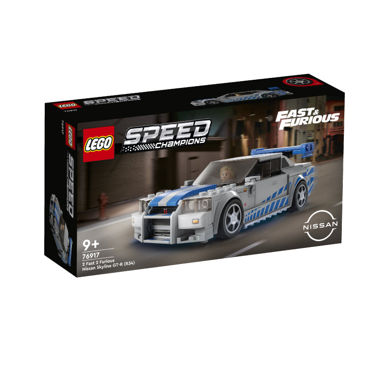 Đồ Chơi Lắp Ráp Siêu Xe Nissan Skyline Gt-R (R34) LEGO SPEED CHAMPIONS 76917 (319 chi tiết) - ảnh 2
