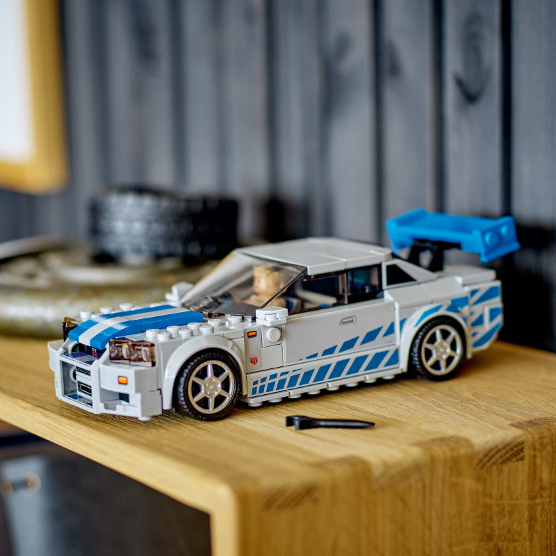 Đồ Chơi Lắp Ráp Siêu Xe Nissan Skyline Gt-R (R34) LEGO SPEED CHAMPIONS 76917 (319 chi tiết) - ảnh 6