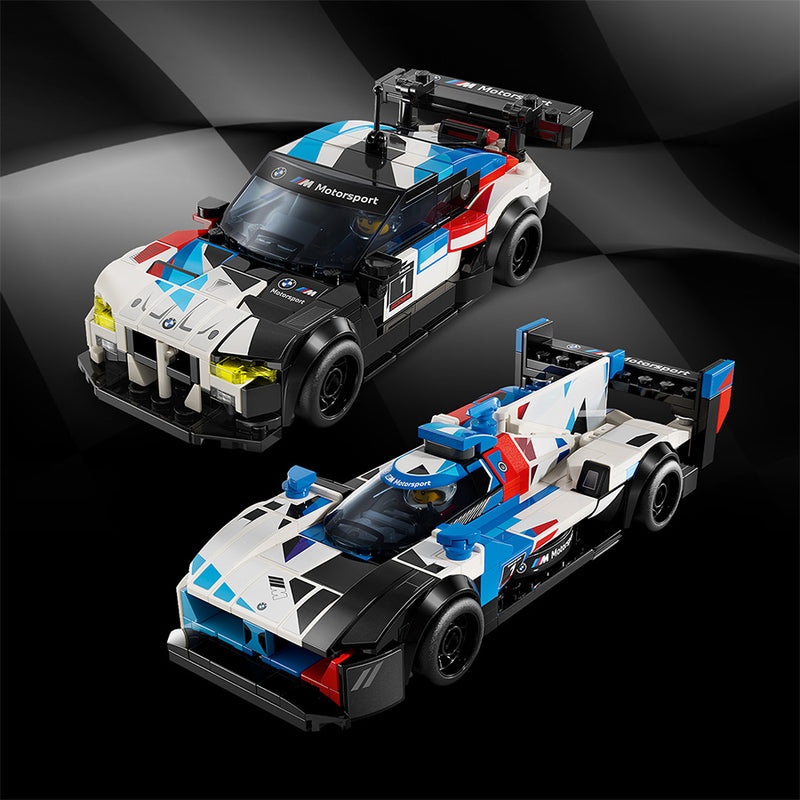 Đồ chơi lắp ráp Siêu xe BMW M4 GT3 & BMW M Hybrid V8 LEGO SPEED CHAMPIONS 76922 - ảnh 4