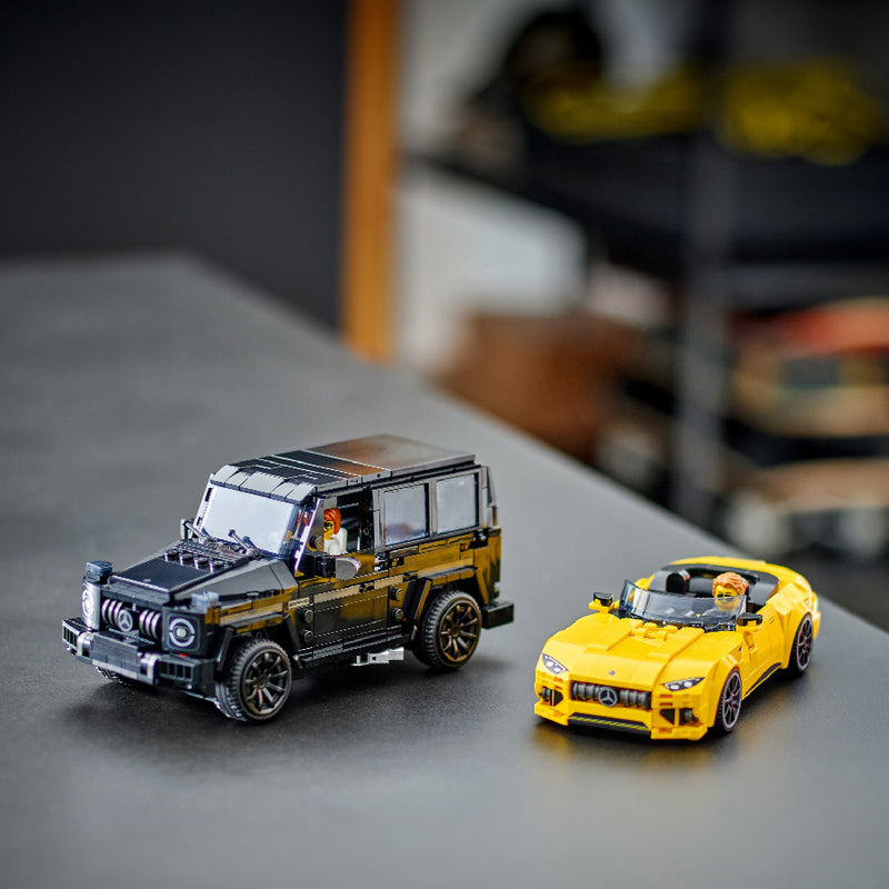 Đồ Chơi Lắp Ráp Siêu Xe Mercedes Amg Gt Roadster 2024 & Amg G63 LEGO SPEED CHAMPIONS 76924 (808 chi tiết) - ảnh 5