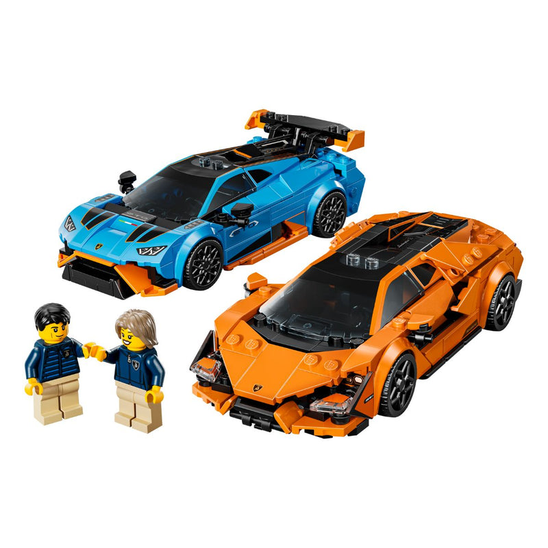 Đồ Chơi Bộ Lắp Ráp Bộ Đôi Siêu Xe Lamborghini Revuelto Và Huracán LEGO SPEED CHAMPIONS 77238 (607 chi tiết) - ảnh 3