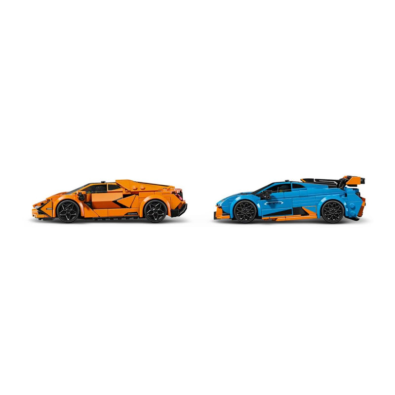Đồ Chơi Bộ Lắp Ráp Bộ Đôi Siêu Xe Lamborghini Revuelto Và Huracán LEGO SPEED CHAMPIONS 77238 (607 chi tiết) - ảnh 4
