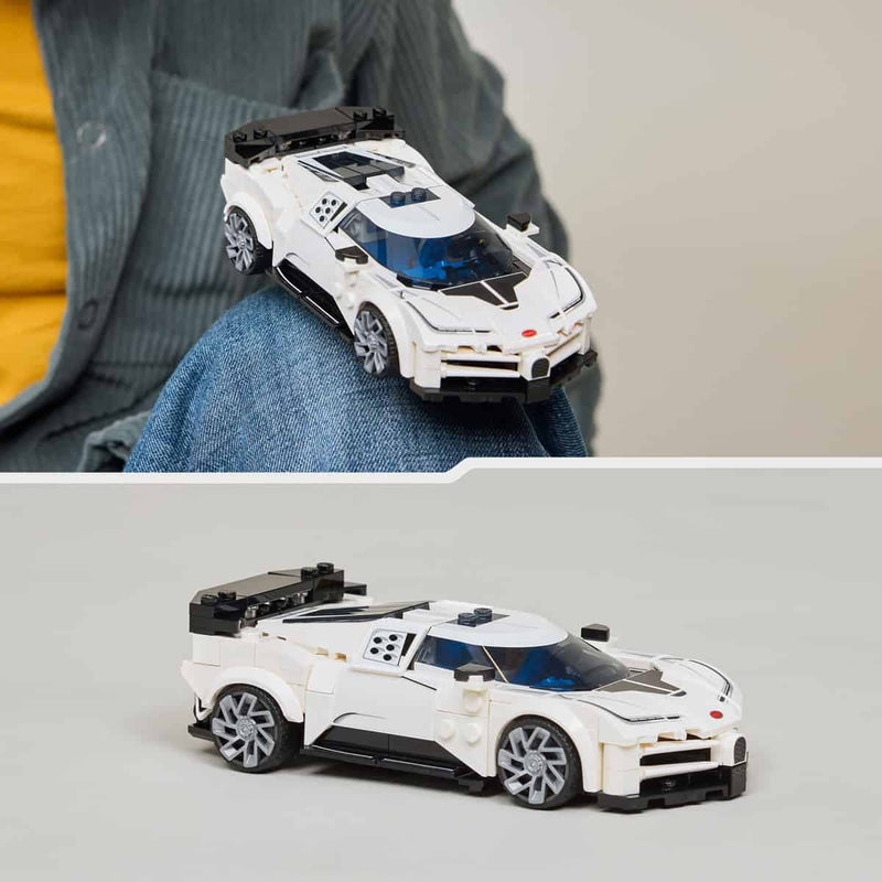 Đồ Chơi Lắp Ráp Siêu Xe Thể Thao Bugatti Centodieci LEGO SPEED CHAMPIONS 77240 (291 chi tiết) - ảnh 3