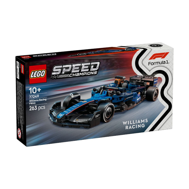 Đồ Chơi Lắp Ráp Xe Đua Williams Racing Fw46 F1 LEGO SPEED CHAMPIONS 77249 (263 chi tiết) - ảnh 2