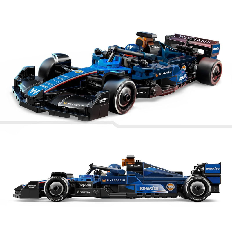 Đồ Chơi Lắp Ráp Xe Đua Williams Racing Fw46 F1 LEGO SPEED CHAMPIONS 77249 (263 chi tiết) - ảnh 4