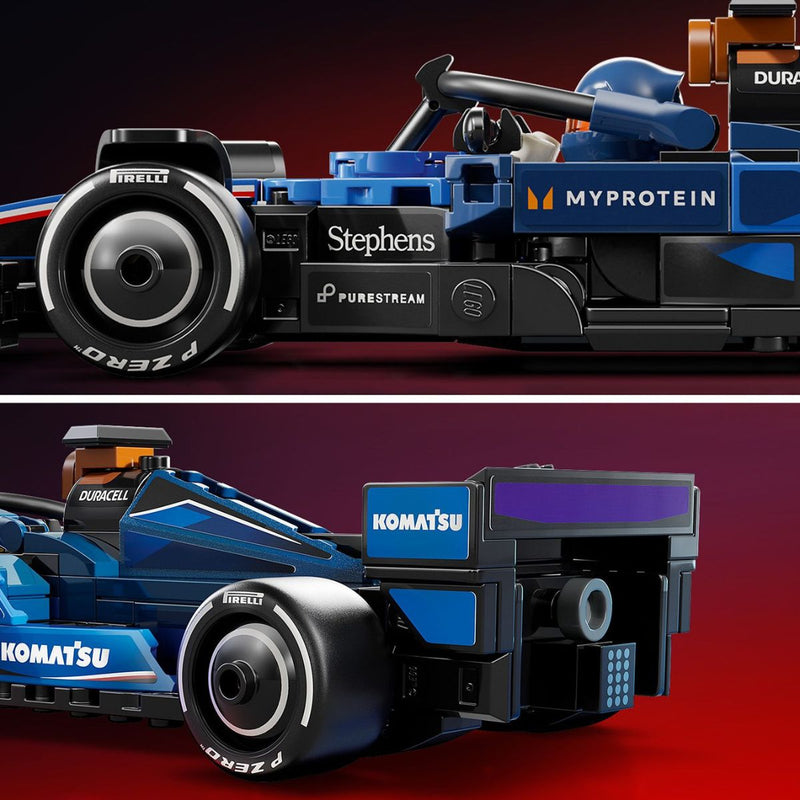 Đồ Chơi Lắp Ráp Xe Đua Williams Racing Fw46 F1 LEGO SPEED CHAMPIONS 77249 (263 chi tiết) - ảnh 6